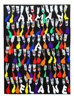 Pierre Fernandez Arman, Arman a Flaine, 1981, Screenprint