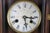 Antique German Junghans Vienna Mahogany Converted Battery Power Clock 31" For Sale - Image 11 of 18