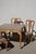 Late 20th Century Handcrafted Chippendale-Style Game Table and Four Chairs With Leather, Set of 5 For Sale - Image 10 of 14