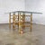 Late 20th Century Campaign Style Double Pedestal Dining Table by McGuire Bamboo Bases & Glass Top For Sale - Image 18 of 18