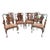 Early 20th Century Queen Anne Style Splat Back Burl Walnut Dining Chairs - Set of 10 For Sale