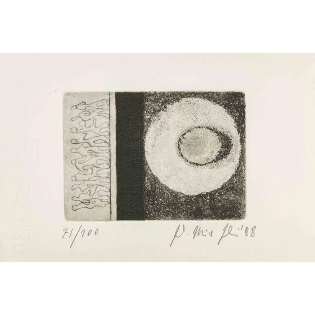 Etching realized by Fausto Maria Franchi in 1988. Edition of 71/200. Hand signed and numbered in pencil. Excellent...