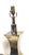 Late 20th Century Monumental Hand-Hammered Silver-Plated Modernist Table Lamps - a Pair For Sale - Image 18 of 18