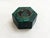 Hexagonal Malachite Box and Lid with Cloisonné Decoration For Sale - Image 10 of 10