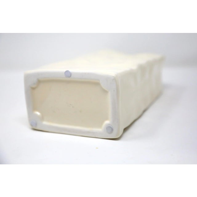 Ceramic Paper Sack Vase For Sale - Image 4 of 5