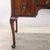 Walnut Veneer Writing Desk, 1900s For Sale - Image 10 of 12
