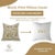 Not Yet Made - Made To Order Fabdivine Indian Block Print Cushion Cover 14x20 Inch Cotton Linen-Saptrishi For Sale - Image 5 of 5