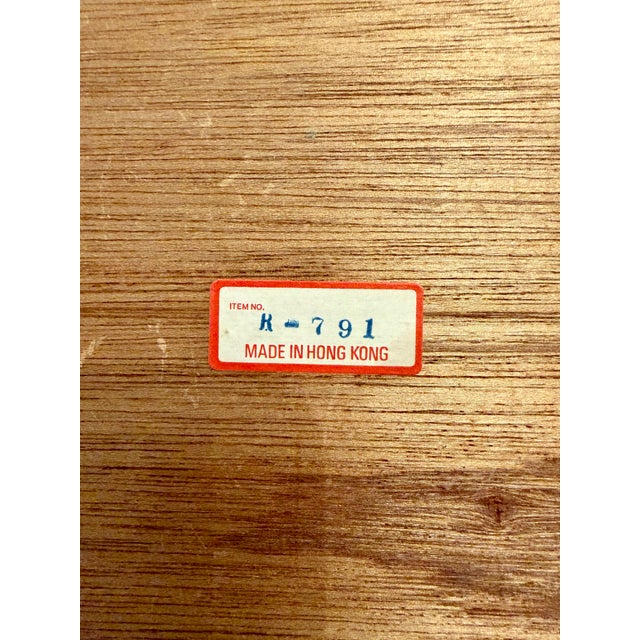 Vintage Bamboo & Rattan Letter Holder Desk Organizer 3 Piece Set For Sale - Image 12 of 12