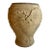 Vintage Brutalist Clay Abstract Heart Pinch Pot Planter Vase in the Style of Dexter Pottery For Sale