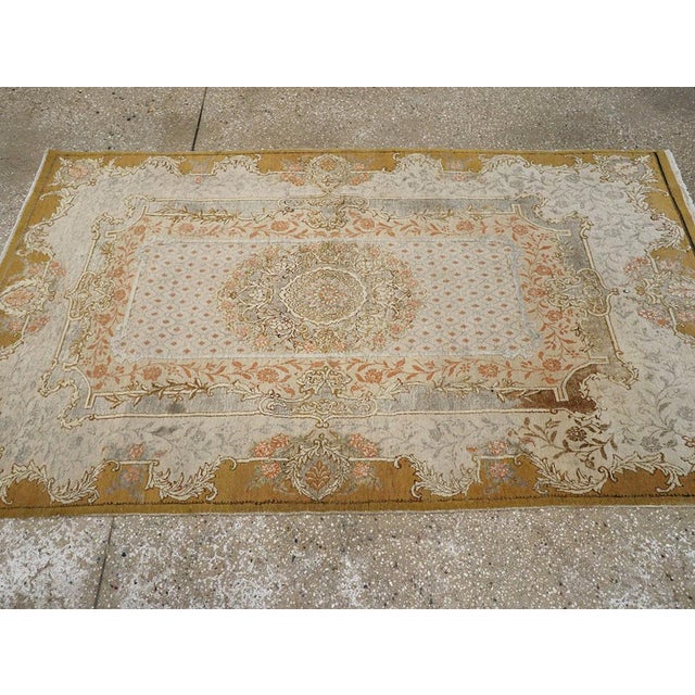 Galerie Shabab Collection Early 20th Century Turkish Souf Hereke Rug For Sale In New York - Image 6 of 10