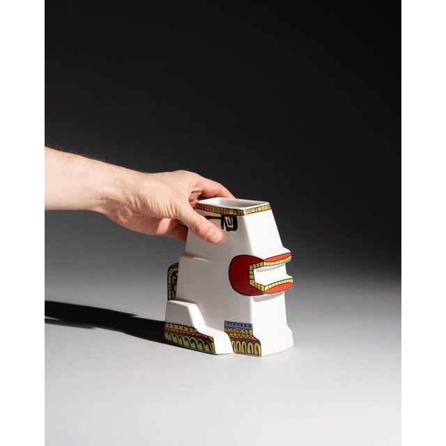 Leones Porcelain Vase Set by Javier Mariscal for Rosenthal, 1990s, Set of 4 For Sale - Image 14 of 18