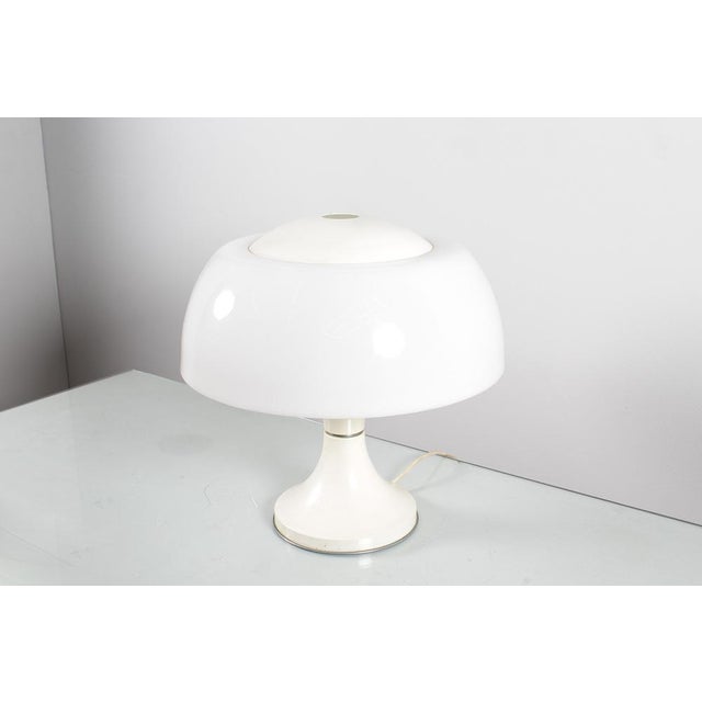 Home Table Lamp in Glass, Metal and Acrylic Glass attributed to Gaetano Sciolari for Valenti Luce, 1968 For Sale - Image 6 of 18
