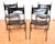 Vintage Dining Chairs in Leather and Wrought Iron, 1970s, Set of 4 For Sale - Image 13 of 18