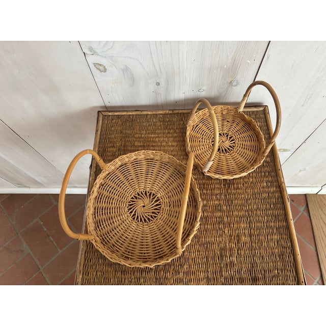 1980s 1980 Folding Baskets From People's Republic of China For Sale - Image 5 of 12