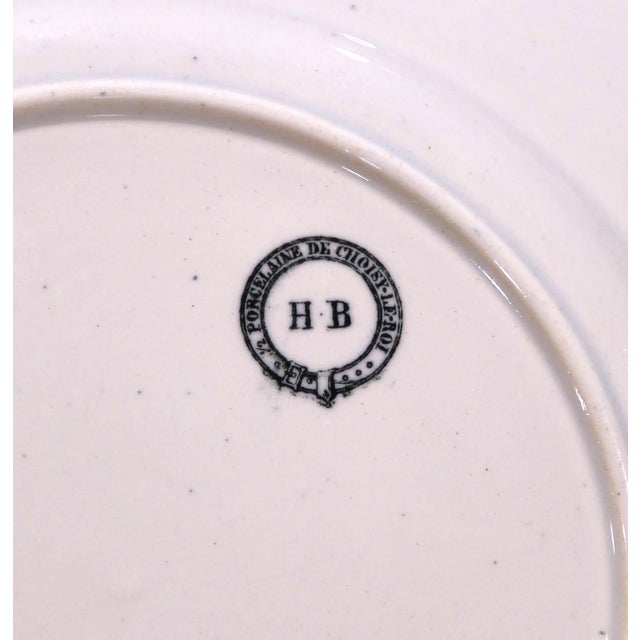 19th Century French Choisy-Le-Roi Dessert Plates “Campagnes Militaires”- Set of 12 For Sale - Image 17 of 18