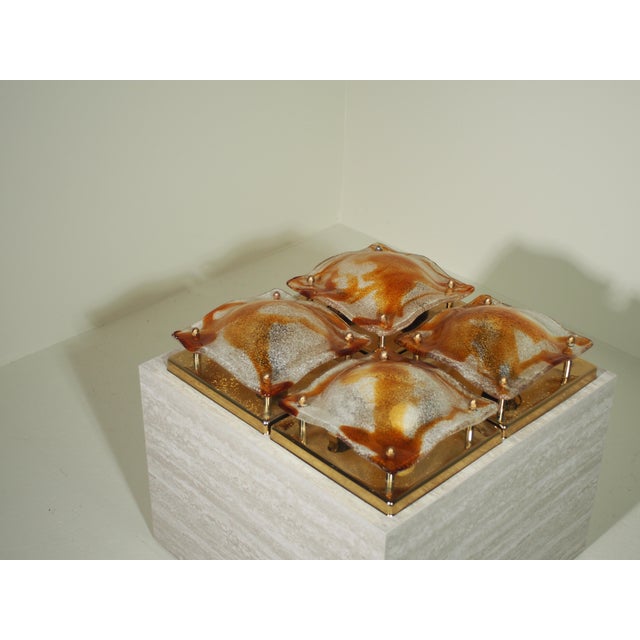 Wall Lights by Toni Zuccheri for A.V. Mazzega, 1970s, Set of 4 For Sale - Image 11 of 17