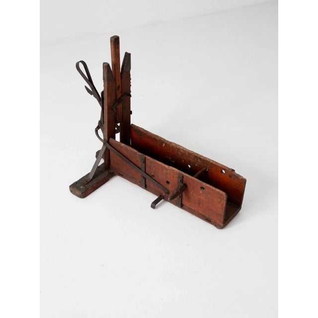Antique Wood Bender Woodworking Tool For Sale - Image 4 of 10