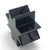 Modern 1970s "Hsing" Vase Designed by Ettore Sottsass Black For Sale - Image 3 of 4