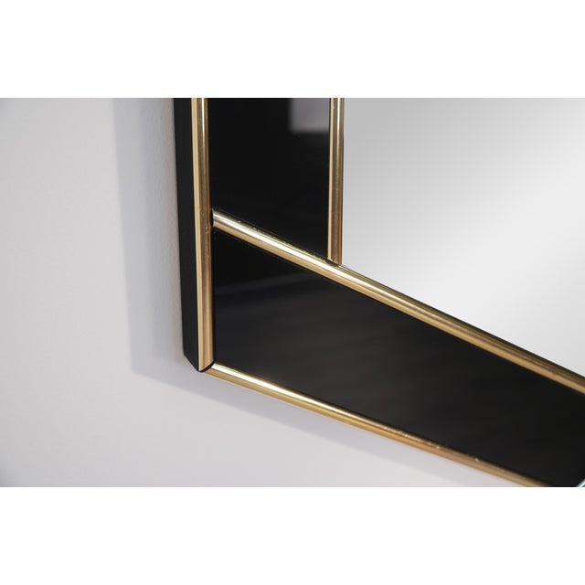Post Modern Hexagonal Mirror by Windsor Art & Mirror For Sale - Image 4 of 5