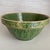 Green Antique Hull Pottery Gothic Arches Stoneware Mixing Bowl in Green Glaze For Sale - Image 8 of 12