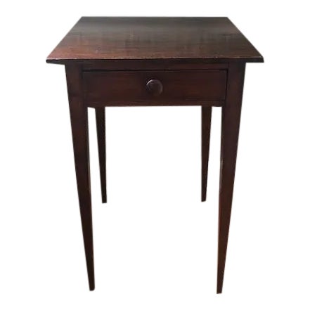 19th Century Antique Federal One-Drawer Table For Sale