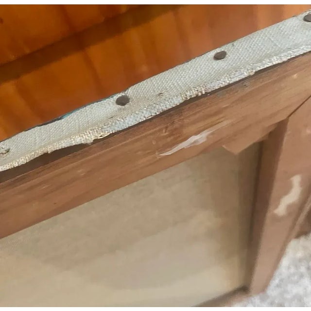 Vintage Impressionist Oil Portrait of a Gentleman, 28.5" X 22" For Sale - Image 6 of 8