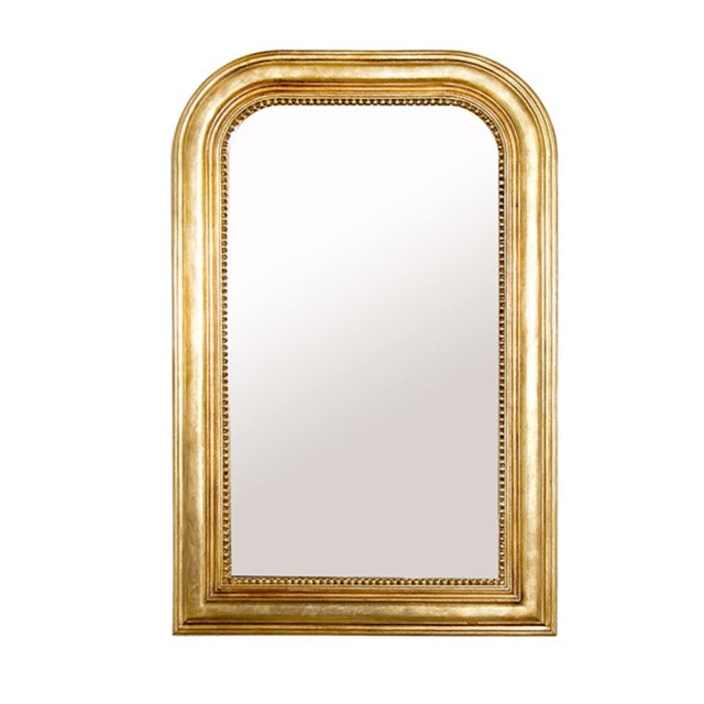 2020s Waverly Gold Leaf French Phillipe Mirror For Sale - Image 5 of 5