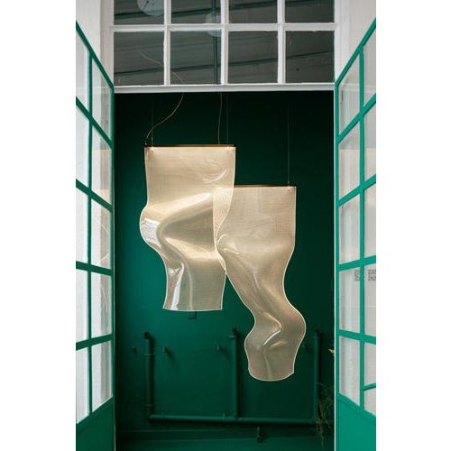 Gweilo Zhou V GR Silver Anodised Lamp by Partisans for Parachilna, 2016 For Sale - Image 4 of 5