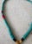Native American Rare Mid-Century Native American Turquoise Necklace With Eagle Pendant For Sale - Image 3 of 4