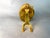 Bronze 19thC European Louis XVI Gold Bronze Picture Frame For Sale - Image 8 of 9