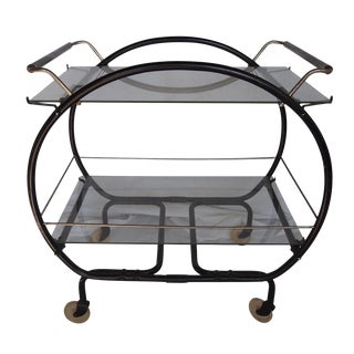Art Deco Bar Cart For Sale