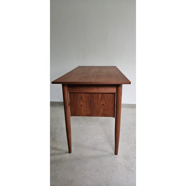 1960s Scandinavian Teak Desk from Tibergaard, 1960 For Sale - Image 5 of 18