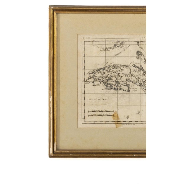Map of the Island of Cuba by Rigobert Bonne, 1780 For Sale - Image 3 of 8