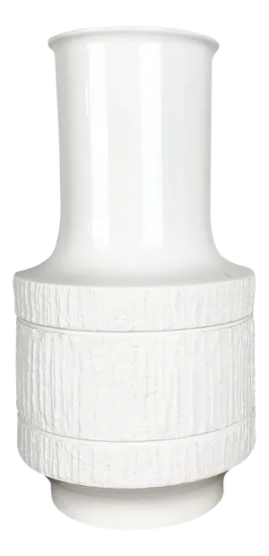 Extra Large German Op Art Porcelain Vase by Richard Scharrer for Thomas, 1970s