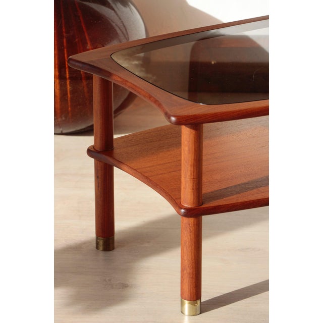 Vintage E Gomme Coffee Table in Teak and Smoked Glass from G-Plan, 1960s For Sale - Image 14 of 18