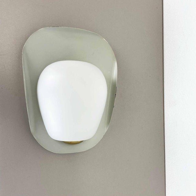 Wilhelm Wagenfeld Shell Wall Light by Wilhelm Wagenfeld for Peill & Putzler, Germany, 1950s For Sale - Image 4 of 18