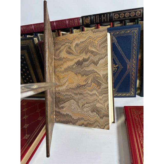 1980s Vintage Franklin Library, Signed First Edition Society Collection, Leather Books - 26 Pieces. For Sale - Image 4 of 12