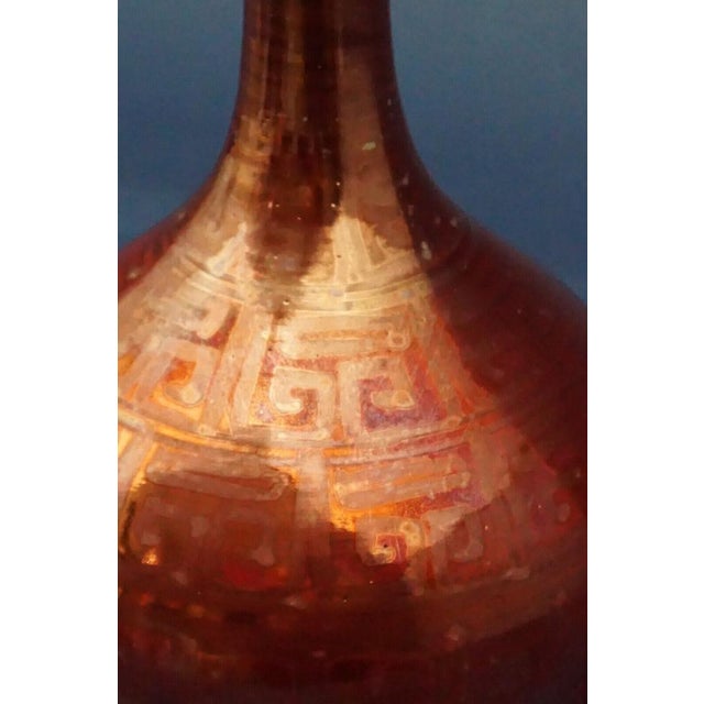 20th Century Lustre Ceramic Vase by Alberto Mingotti, Faenza, Italy, 1930 For Sale - Image 10 of 16