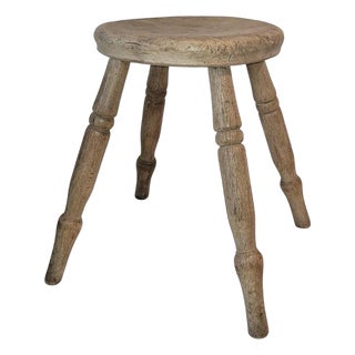 19thc Adirondack Milk Stool For Sale