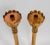 Brass Floor Standing Candleholders, 1940s, Set of 2 For Sale - Image 6 of 9