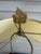 Late 20th Century Pair of Wildwood Mid-Century Modern Brass Wood Table Lamps With Original Shades For Sale In Columbus - Image 6 of 12