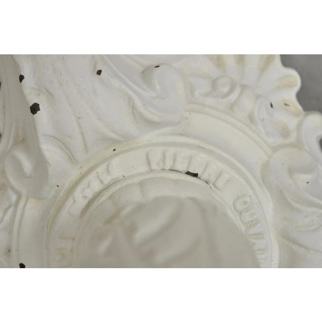 Early 20th Century Pierre Ouvrier & E Ringuet Paris French Cast Iron Bistro Pedestal Table Base For Sale In Philadelphia - Image 6 of 10