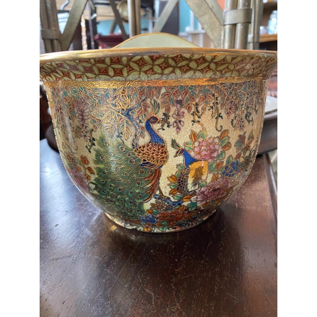 Decorative Asian Wall Pockets - A Pair For Sale - Image 4 of 7