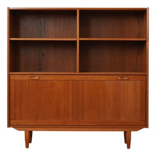 Vintage Danish Teak Bookcase, 1970s For Sale