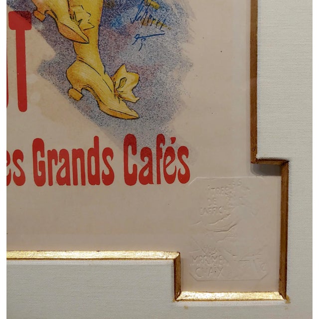 19th Century Jules Cheret -Le Punch Grassot - Original 1895 French Liquor Lithograph For Sale - Image 5 of 10