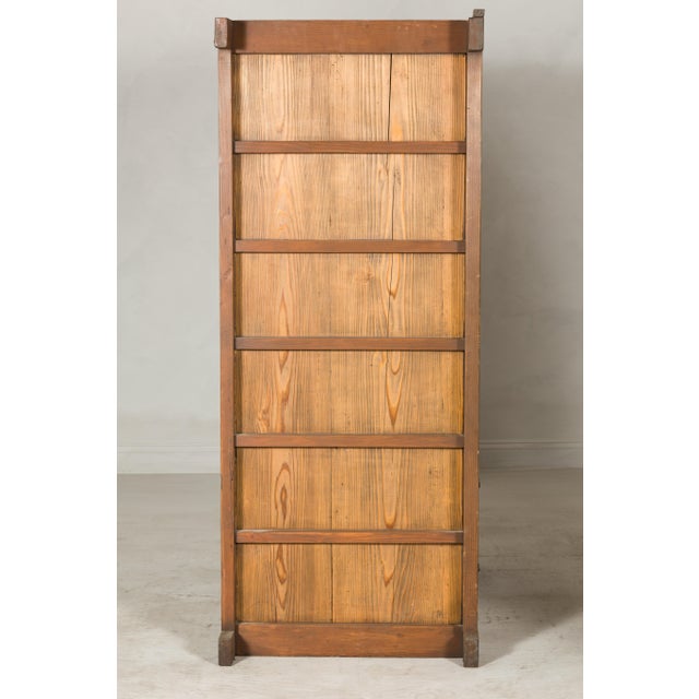 Asian Meiji-era Mizuya Dansu, Circa 1900 – Japanese Kitchen Cabinet For Sale - Image 3 of 12