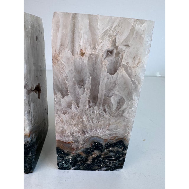 Brazilian Quartz Bookends or Doorstops For Sale - Image 4 of 10