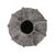 Its unique silhouette, reminiscent of a fluted gourd, features an organic texture and smoky charcoal finish with ashy...