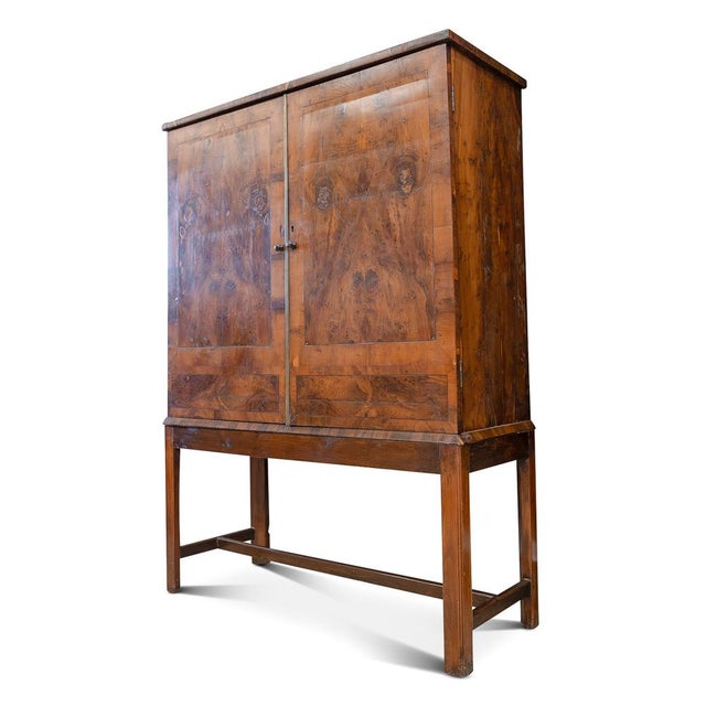 Antique Yew Wooden Chests on Stand, Set of 2 For Sale - Image 11 of 11