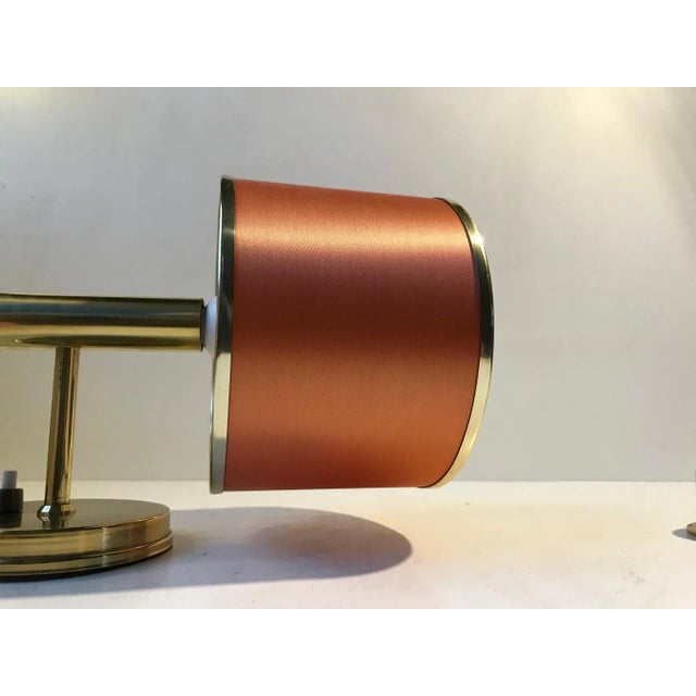 Vintage Danish Brass Sconce from Svend Mejlstrøm, 1970s For Sale - Image 4 of 6